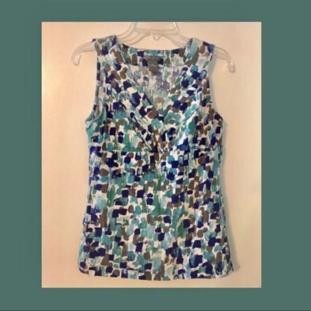 *30off3* Ann Taylor colorful top. Size Small. - Picture 3 of 4